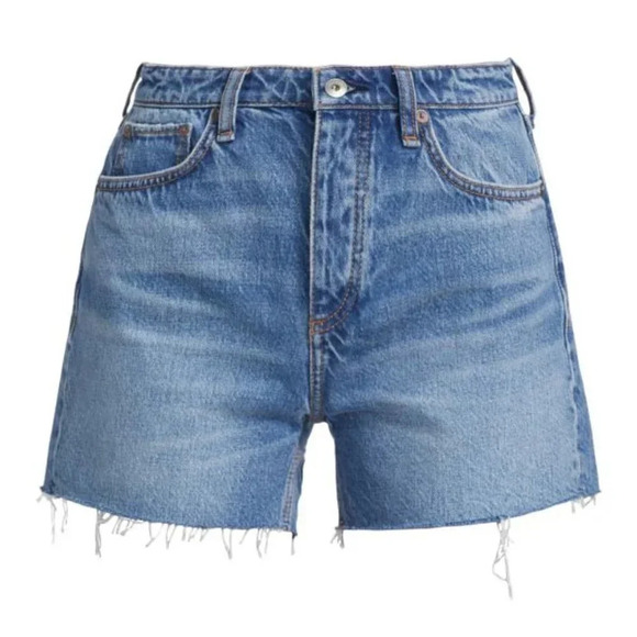 Rag & Bone Dre Distressed Jean Short  Sz: 29 - Picture 3 of 15